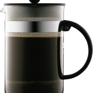 Bodum BISTRO NOUVEAU Coffee Maker (French Press System, Dishwasher Safe, 1.5 L/51 oz, 12 Cup) - Black