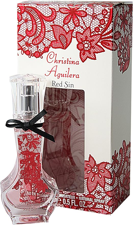 Christina Aguilera Red Sin Eau de Parfum Spray for Women 15 ml