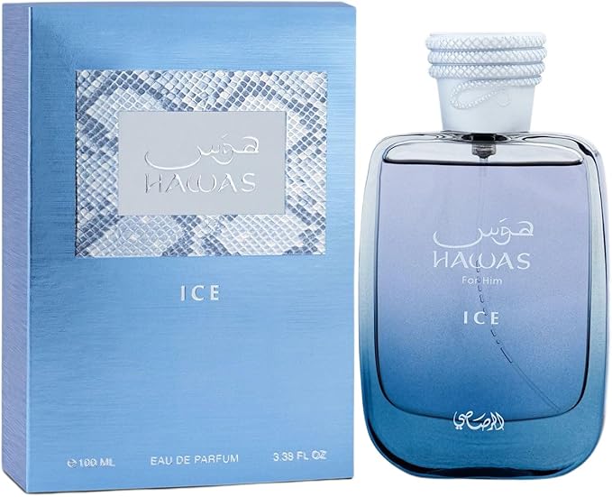 Hawas Ice by Rasasi for Men - 100ml
